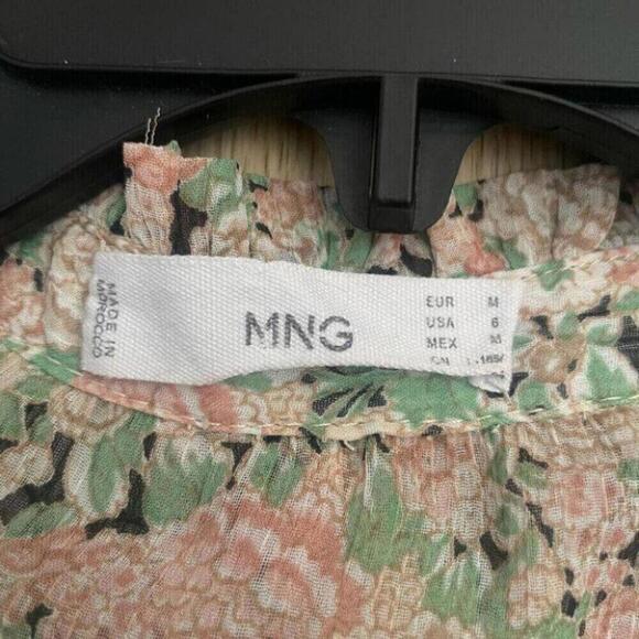 Romantic Boho Maxi Dress Mango Balloon Sleeve Whimsigoth - Picture 11 of 15